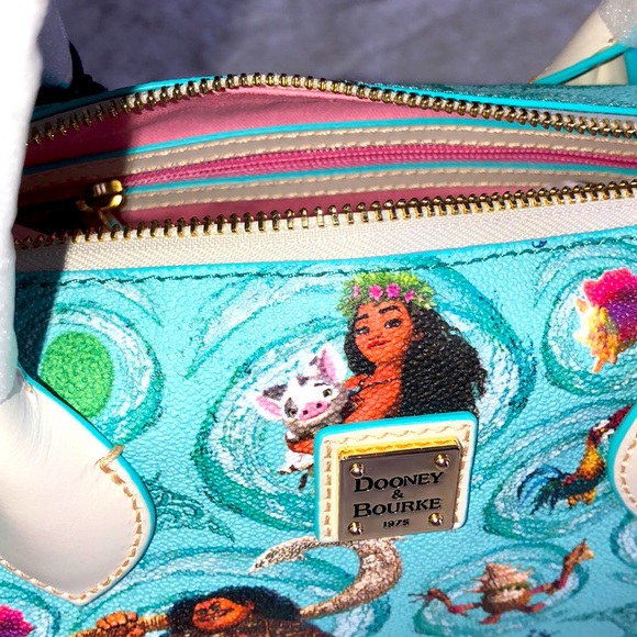 Disney Dooney & Bourke Moana Princess Satchel Bag - Picture 13 of 14
